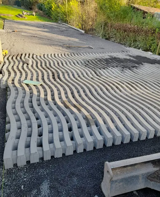 Construction d’allées carrossables